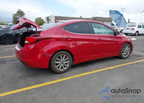 2015 Hyundai Elantra Se z USA, uszkodzony, nr VIN KMHDH4AE8FU344541